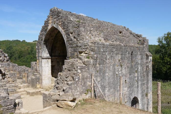 Chateau de Commarque - Chapelle vue du sud