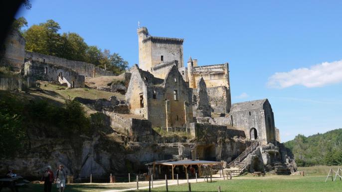 Chateau de Commarque - Vue générale