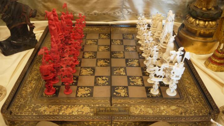 Chateau de Montrottier - Collections de Léon Marès - Jeu d'échecs chinois