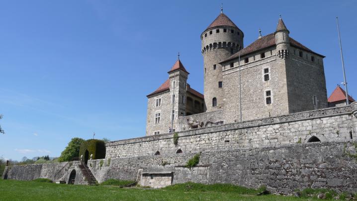 Chateau de Montrottier - Terrasses sud