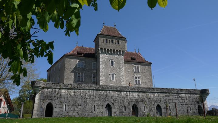Chateau de Montrottier - Tour de Rochette et terrasses ouest