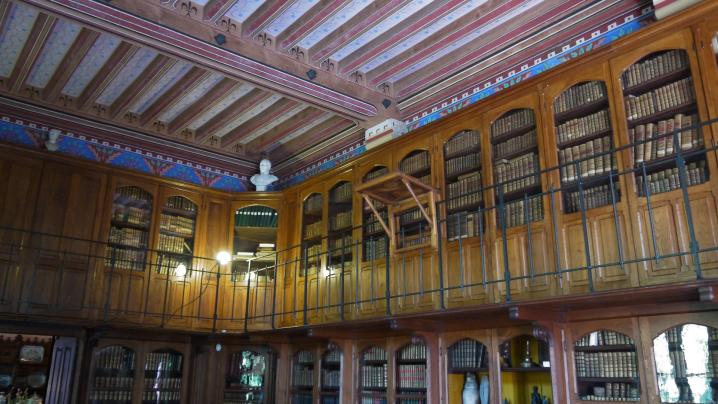 Chateau de Pupetieres - Bibliothèque