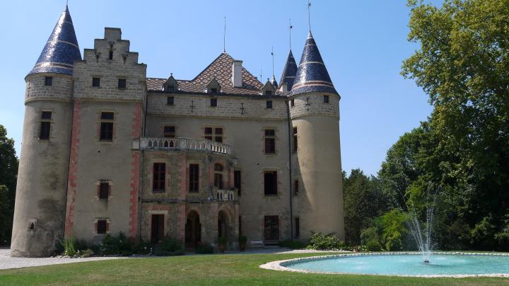 Chateau de Pupetieres - Façade Est