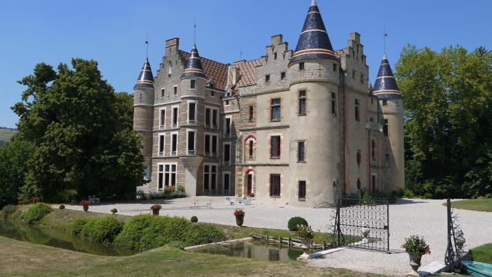 Chateau de Pupetieres - Façade sud