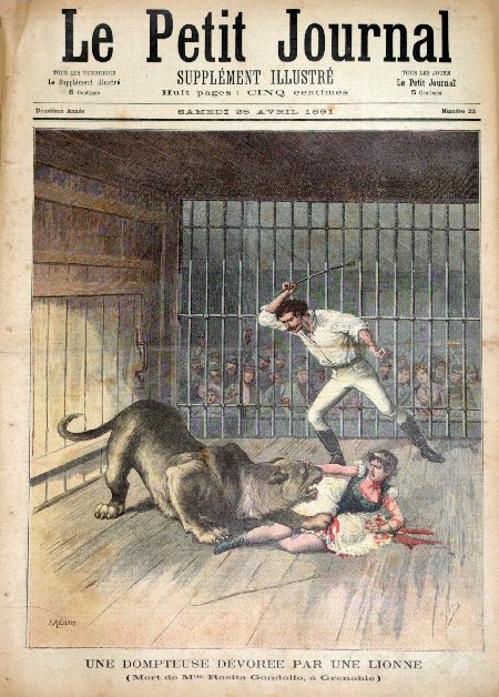 Grenoble - Foire des Rameaux - Le Petit Journal Supplément illustré du Samedi 25 avril 1891