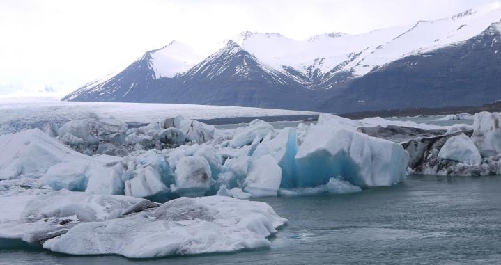 Islande - Lagune glaciaire de Jökulsarlon - Icebergs bleus