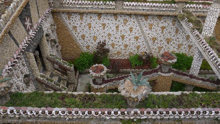 Jardin Rosa Mir - Vue d'en haut