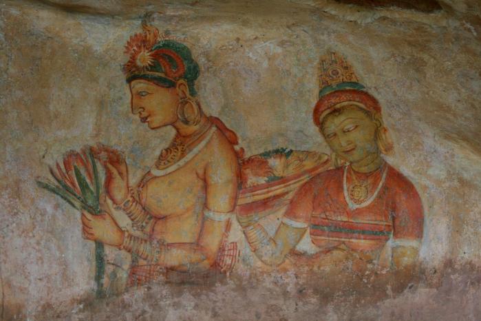 Sri lanka - Les demoiselles de Sigiriya