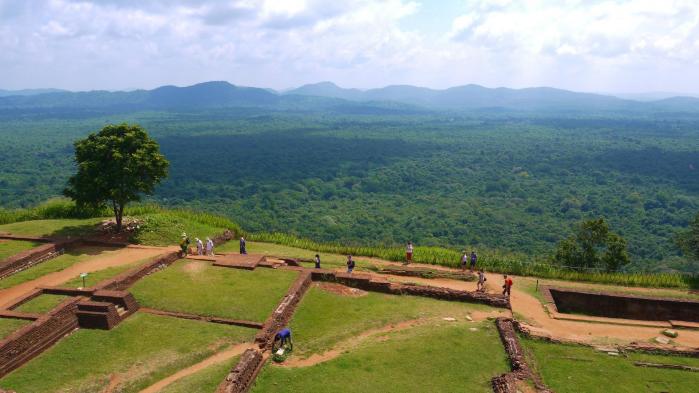 Sri Lanka - Sigiriya - Panorama nord est 1 sur 3