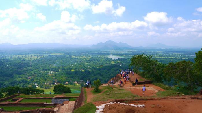 Sri Lanka - Sigiriya - Panorama nord est 3 sur 3