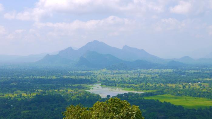 Sri lanka sigiriya zoom panorama est