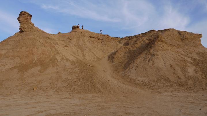 Tunisie - Le rocher du chameau (Ong Jamal), pas très loin de Mos Espa