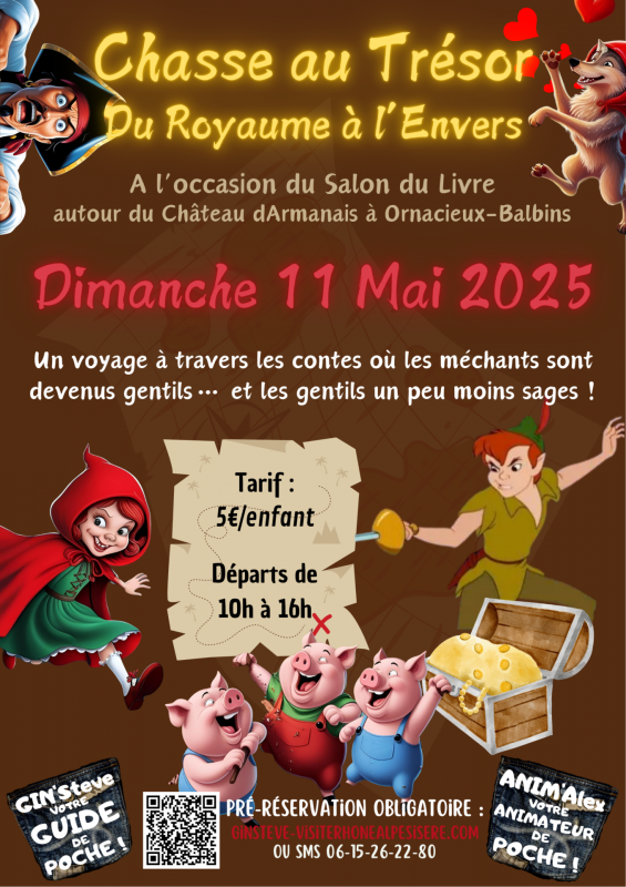 Château d'Armanais - Chasse au tresor du royaume a l'envers